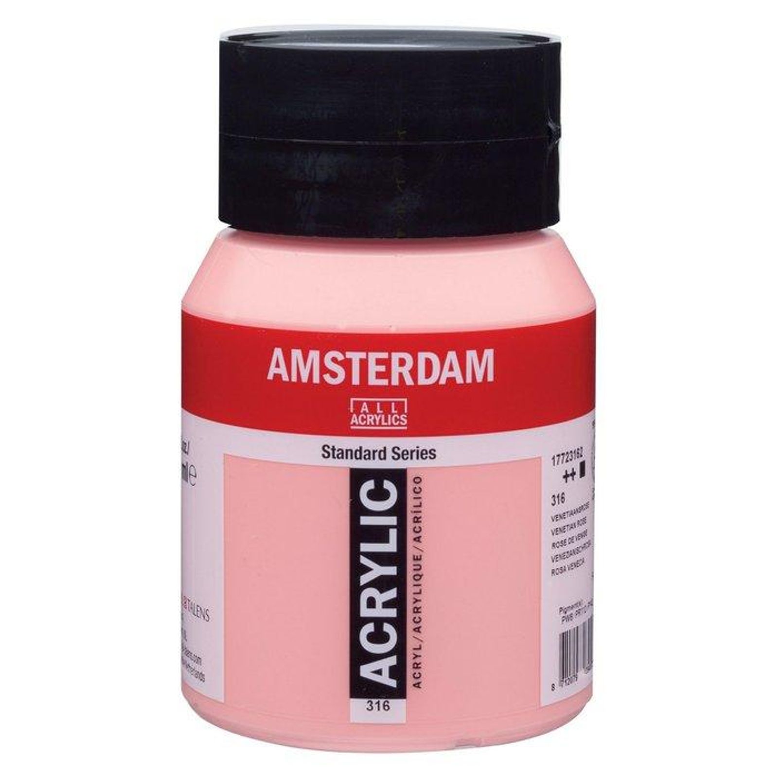 Amsterdam | Acrylfarbe 500ml Venezianischrosa 316