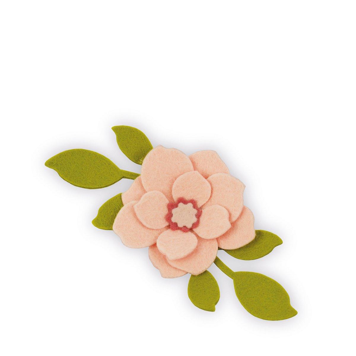 Bigz Stanzschablone Asiatische Blume von Debi Potter
