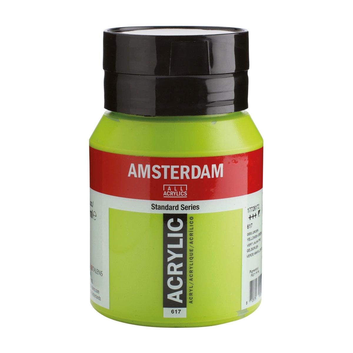 Amsterdam | Acrylfarbe 500ml Gelbgruen