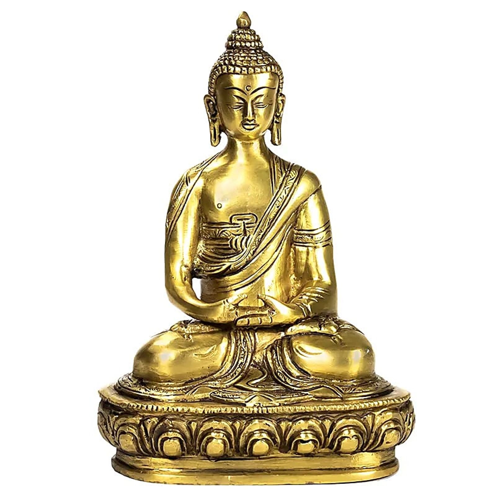 Buddha Amitabha Figur einfarbig -- 1620 g; 20 cm