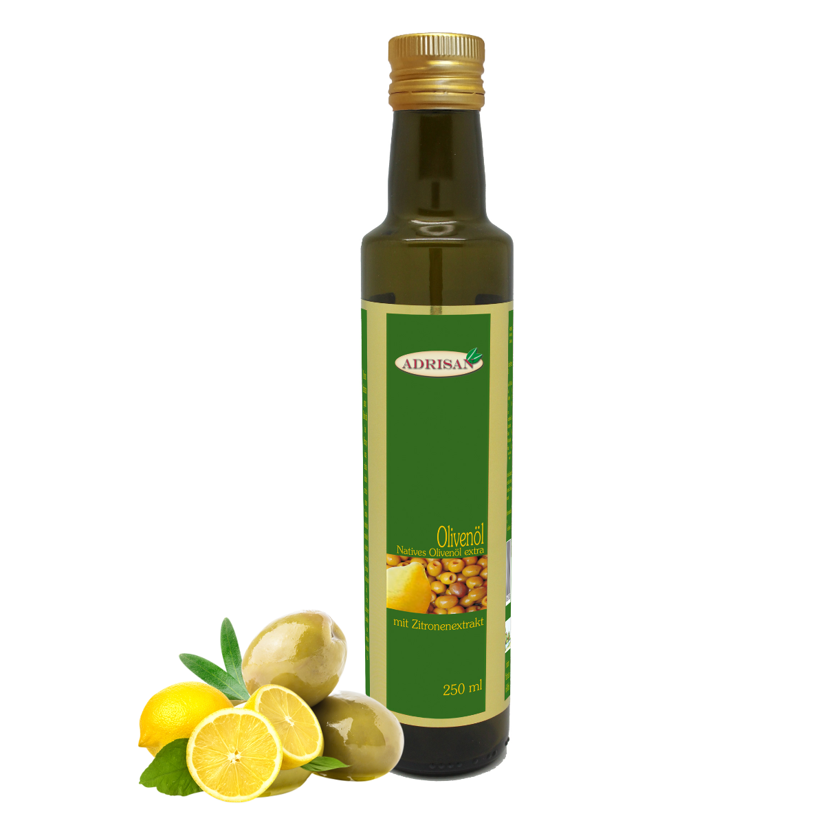 Adrisan Olivenöl extra vergine mit Zitrone 250 ml