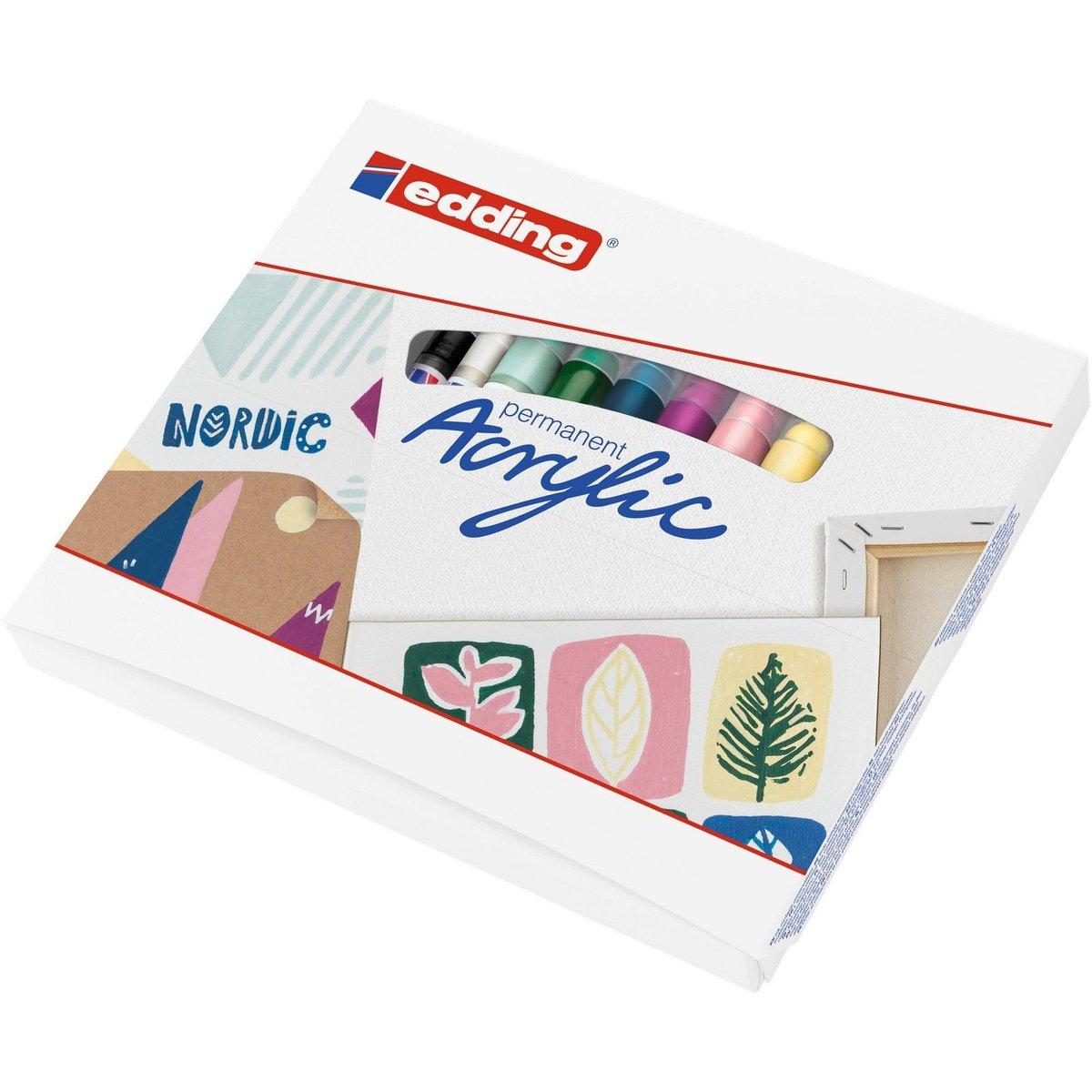 Edding | Acrylic start easy set 8pcs