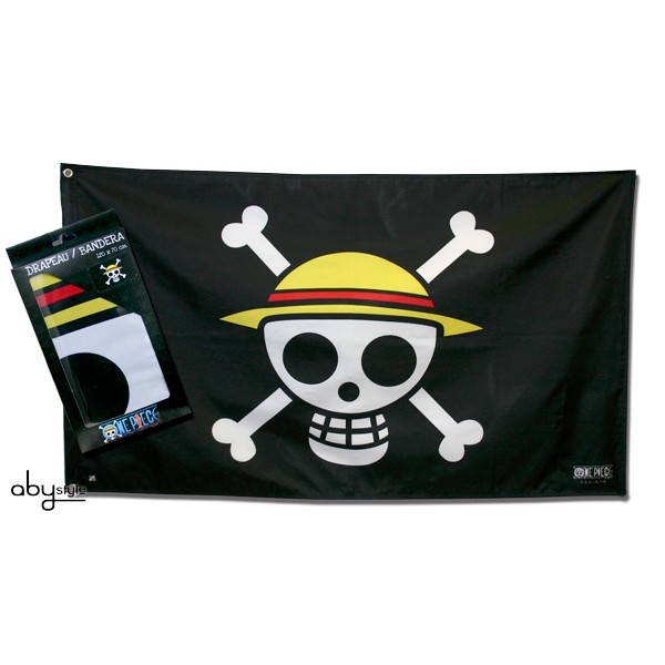 One Piece Piratenflagge / Fahne / Jolly Roger: Skull Ruffy (70 x 120 cm)