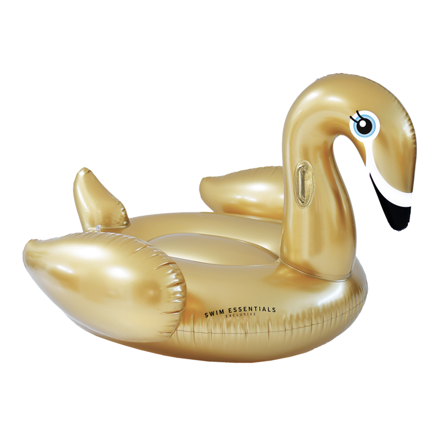 Swim Essentials - Aufblasbarer Flamingo Gold 150x115cm