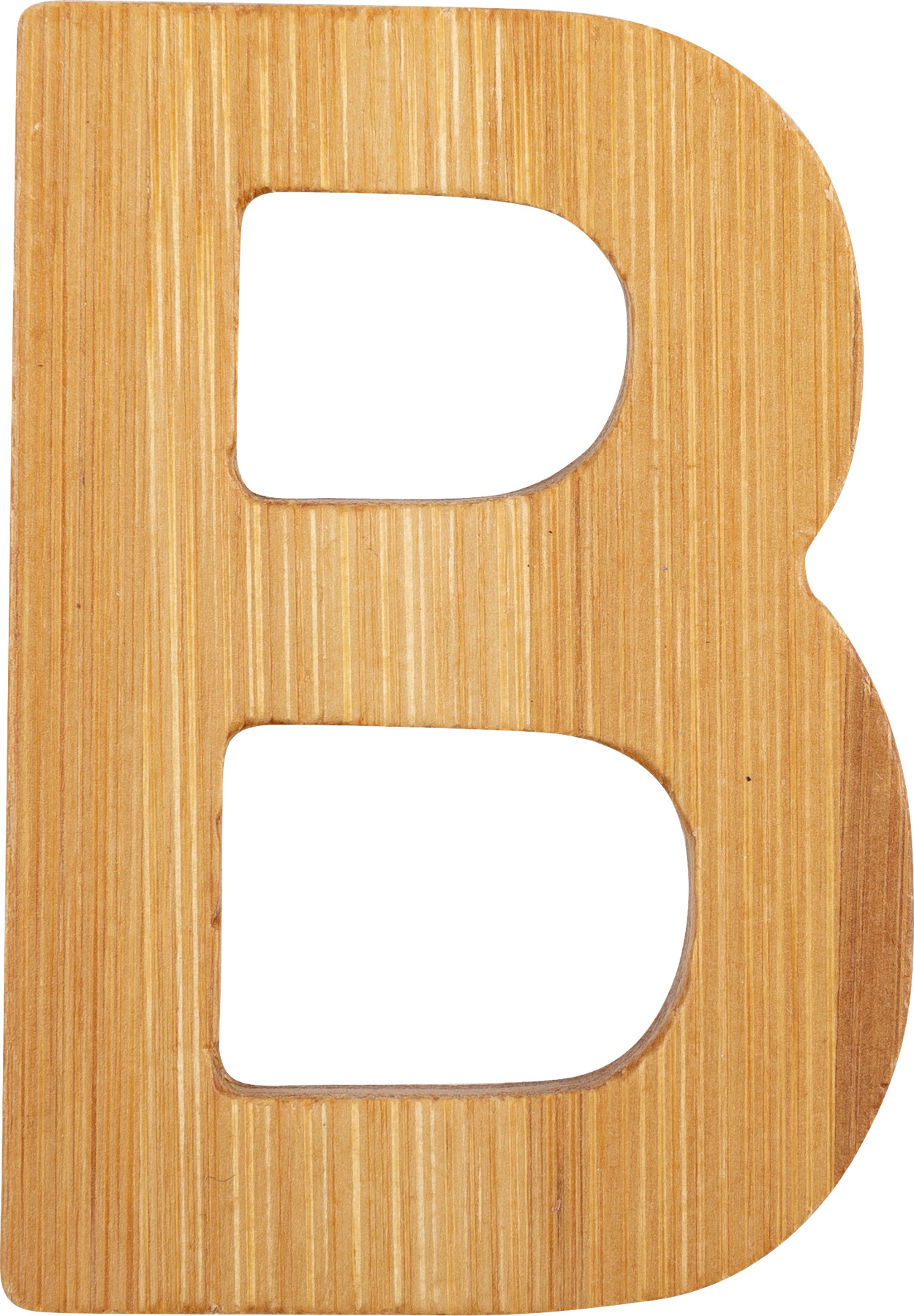 ABC Buchstaben Bambus B