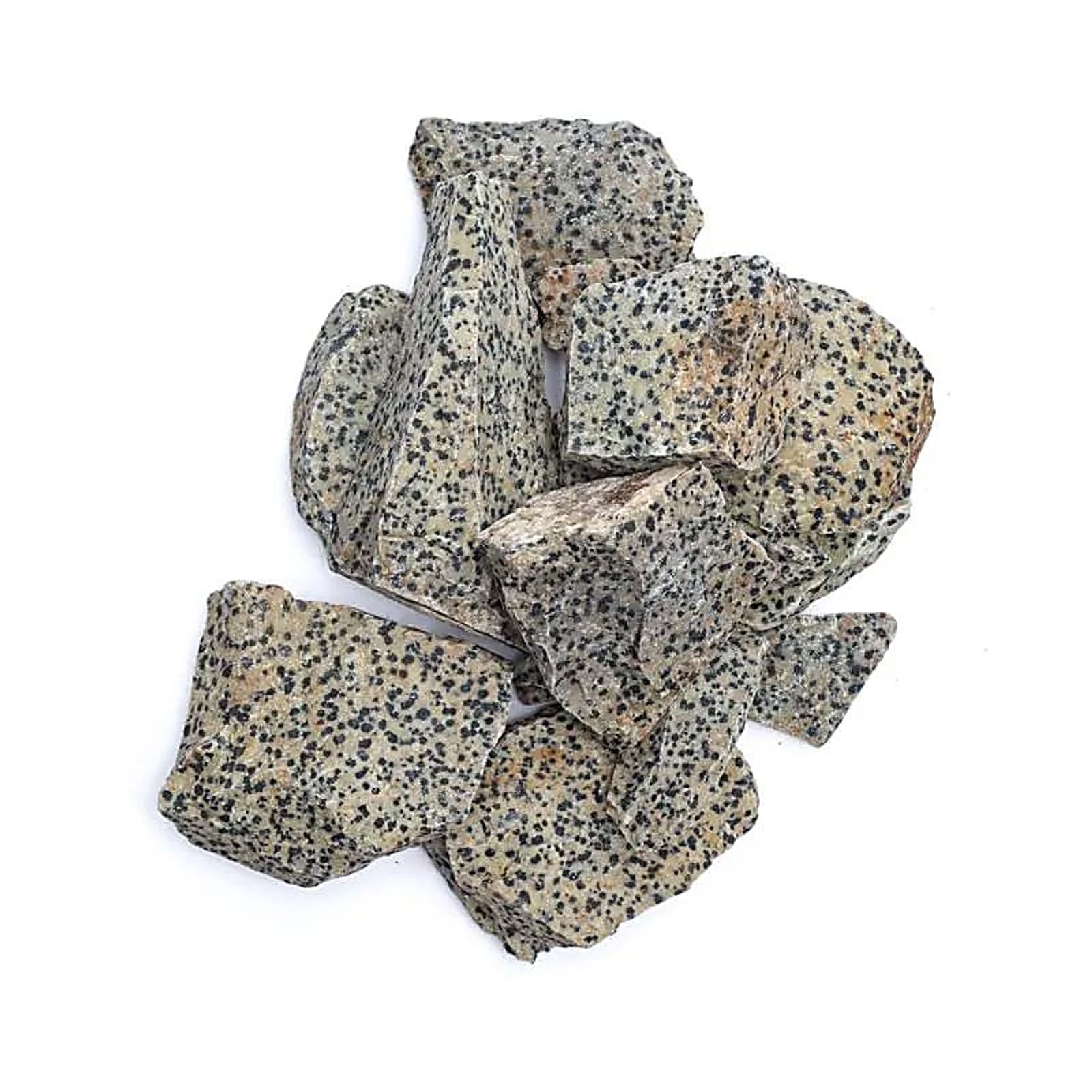 Dalmatinischer Jaspis roh -- ±3-8cm; ±1000g