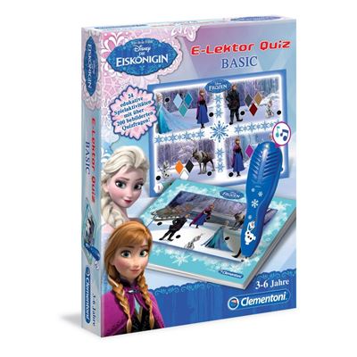 Clementoni 69369 - E-Lektor Quiz - Disney Frozen / Die Eiskönigin
