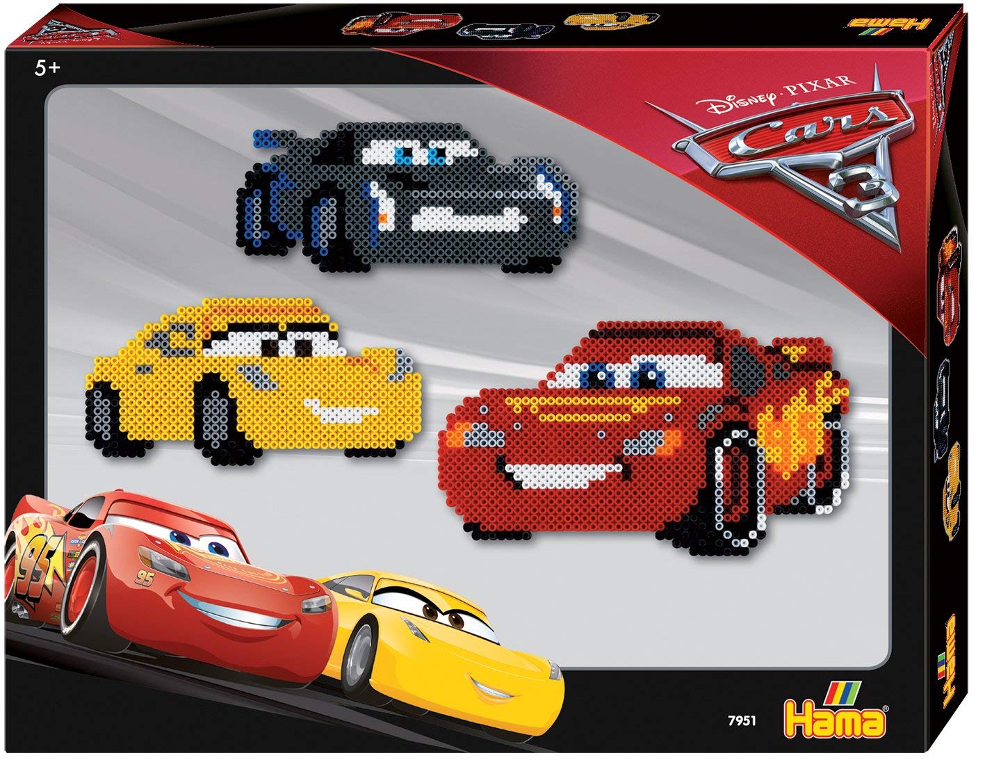 Hama 7951 - Geschenkpackung Disney Cars