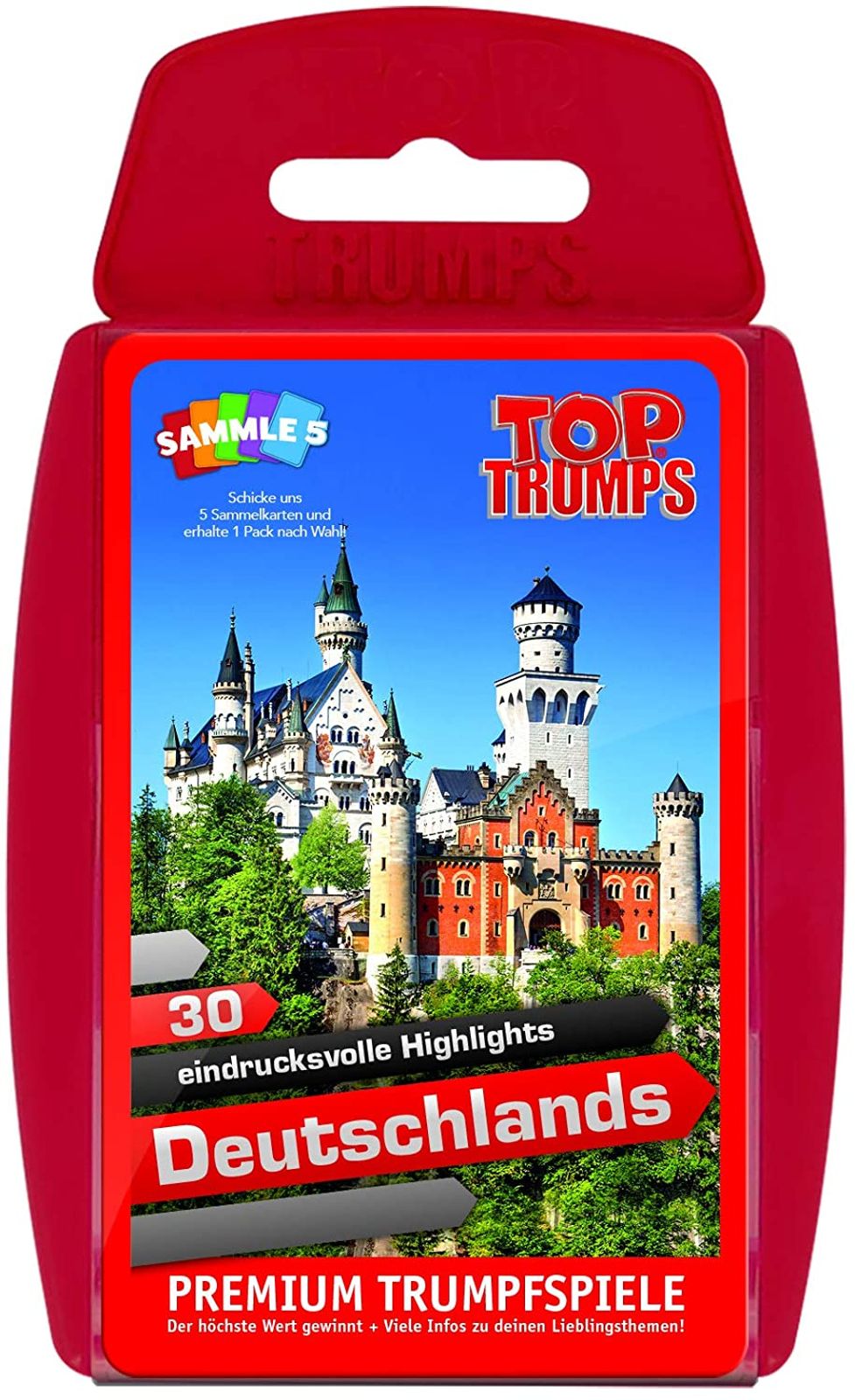 Winning Moves 63193 - Top Trumps - 30 eindrucksvolle Highlights Deutschland