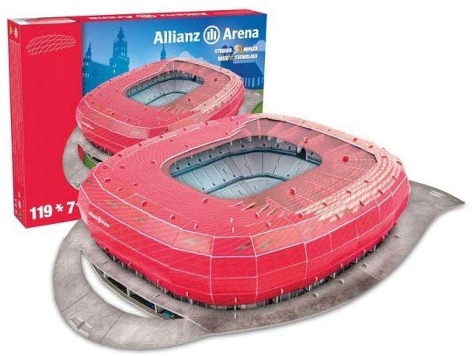 3D Stadion-Puzzle - Allianz Arena München