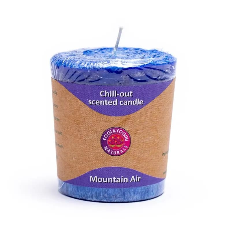 Chill-out Duftkerze Mountain Air Stearin -- 4.5x4 cm