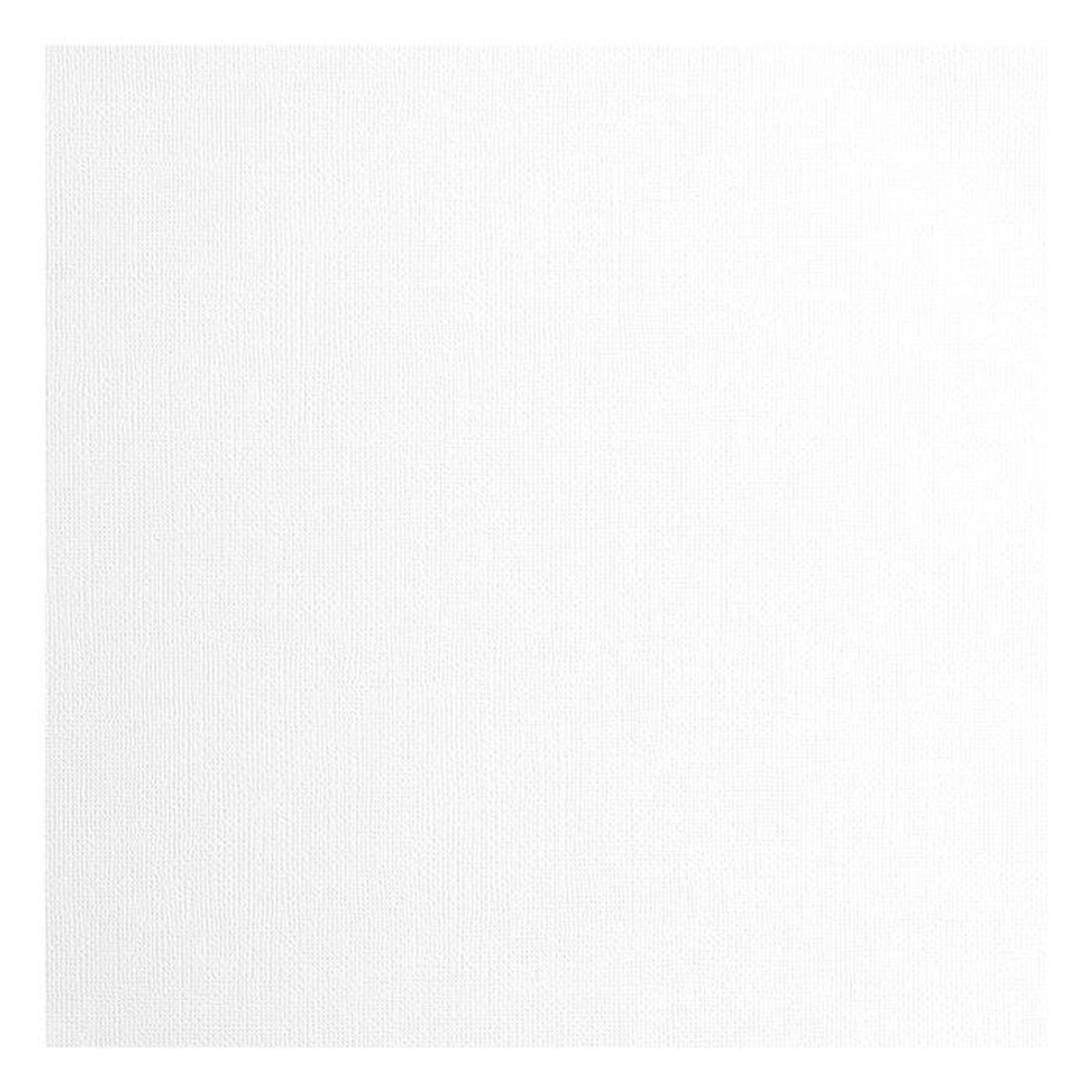 Florence | Kartonpapier Texture 30,5x30,5cm 20pcs White
