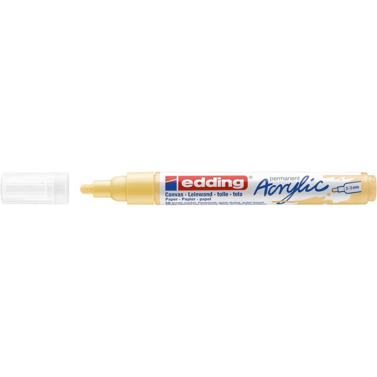 Edding 5000 | Acrylic marker medium Pastel yellow