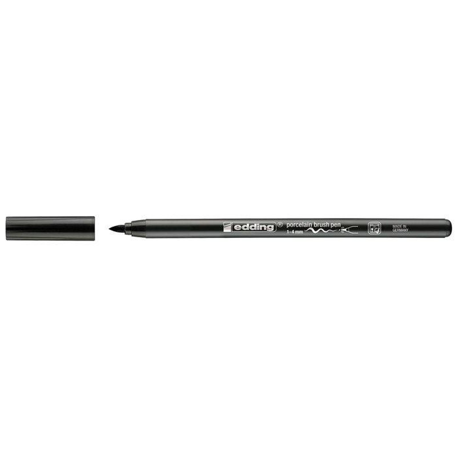 Edding 4200 | Porzellanpinselstift 1-4mm Schwarz