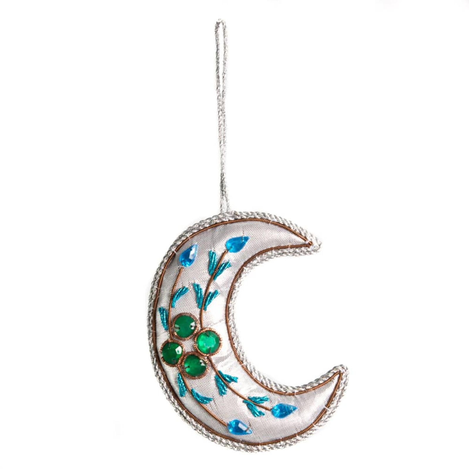 Anhänger Ornament Traditioneller zunehmender Mond (19 cm)