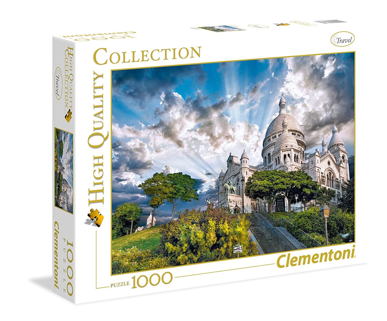 Clementoni 39383.1 - Montmartre - 1000 Teile Puzzle - High Quality Collection