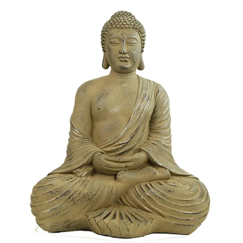 Amithaba Buddhastatue, Japan -- 2480 g; 36x25x45 cm