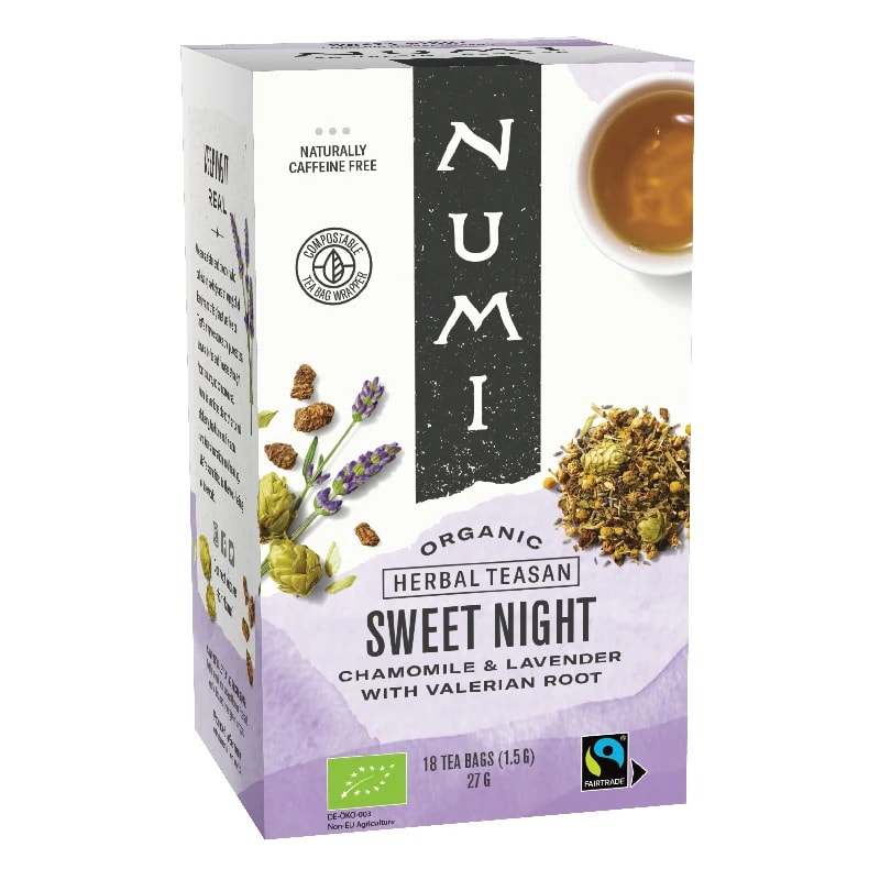 Numi Biologischer Tee Sweet Night -- 18x1.5g