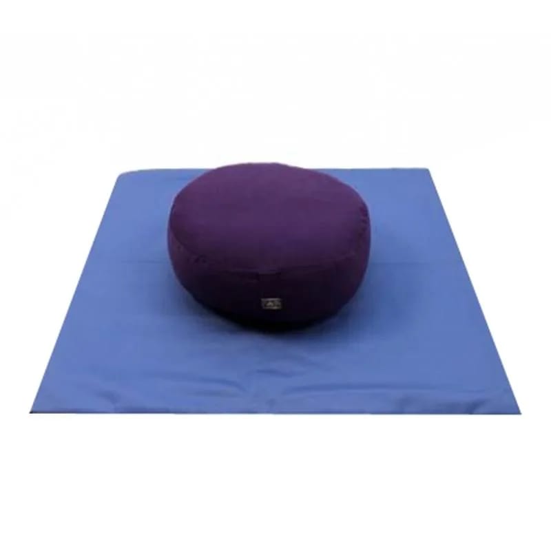 Meditations SET violett blau Biobaumwolle -- 65x65x5 cm