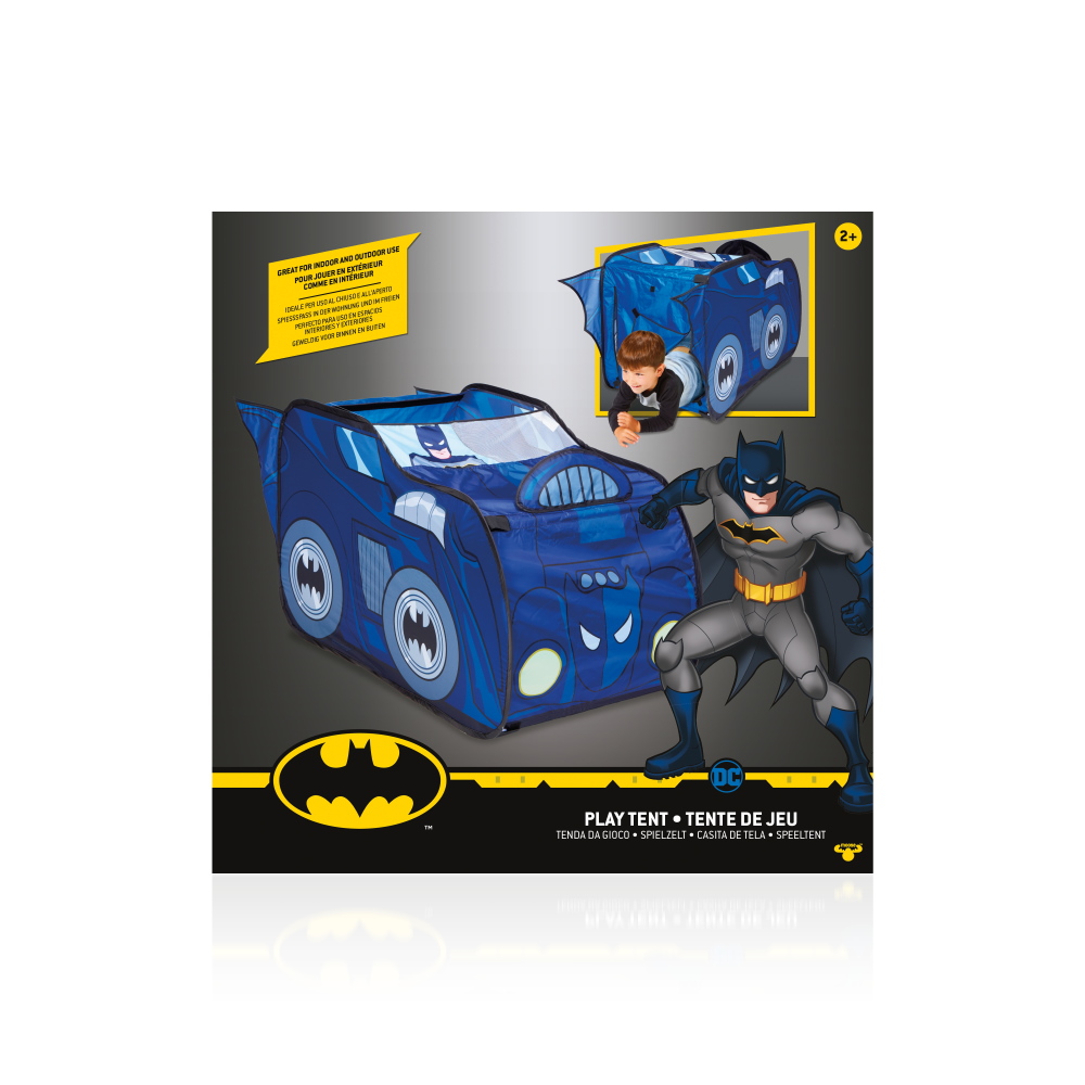 Batman: Pop-up-Spielzelt im Batmobil-Design