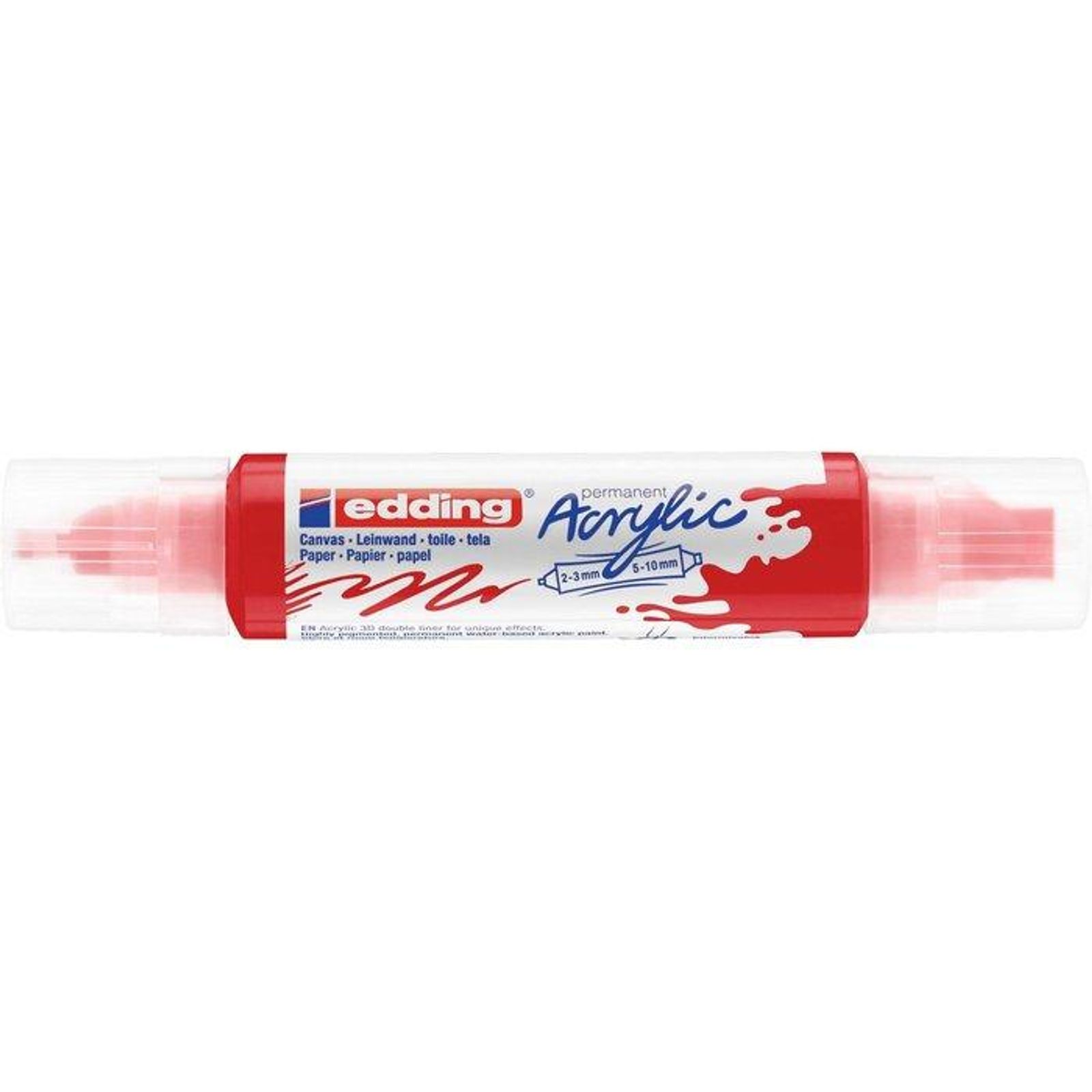 Edding 5000 | Acrylic 3D double liner Trafiic red