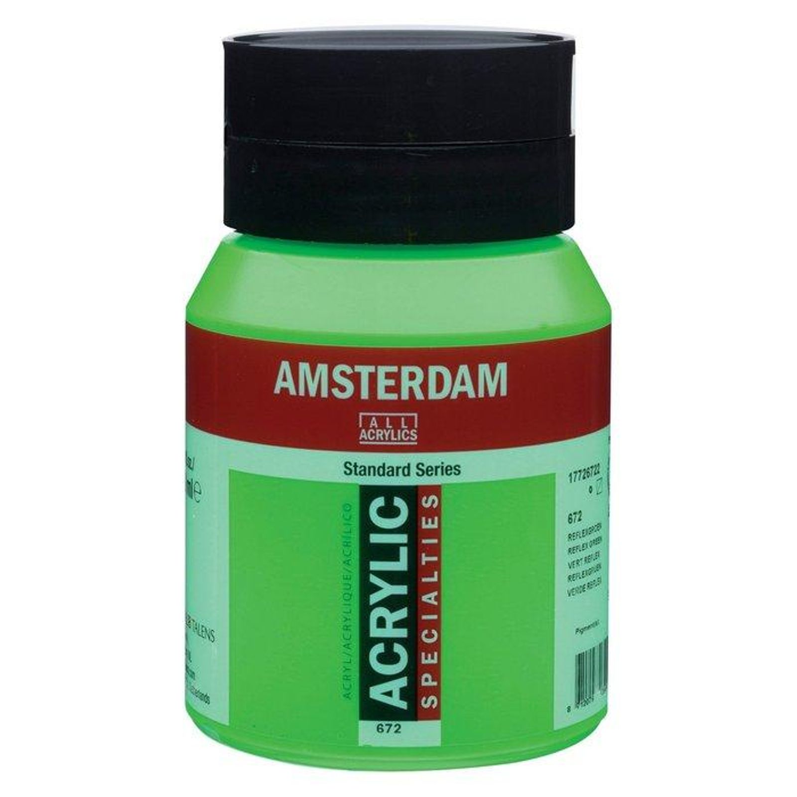 Amsterdam | Acrylfarbe 500ml Reflexgrün 672