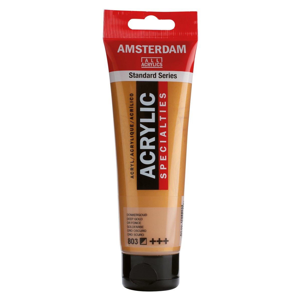 Amsterdam | Acrylfarbe 120ml Goldfarbe