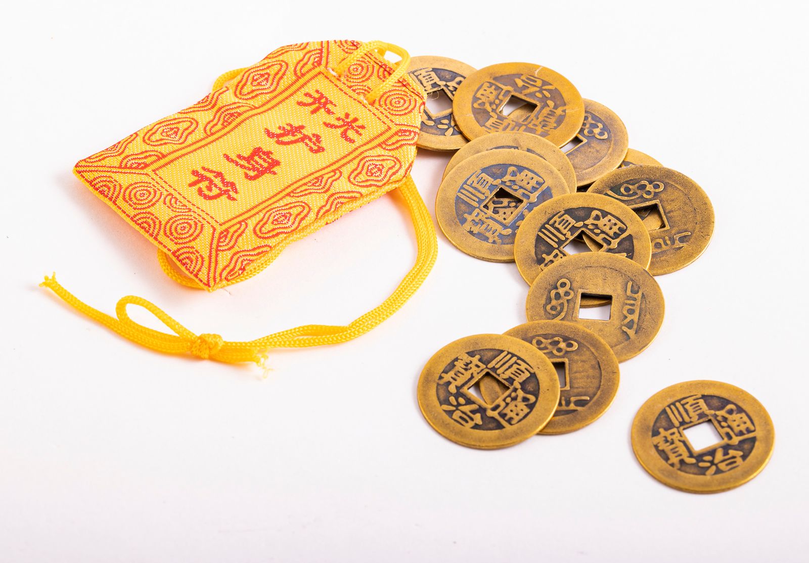 Große Chinesische Glücksmünzen