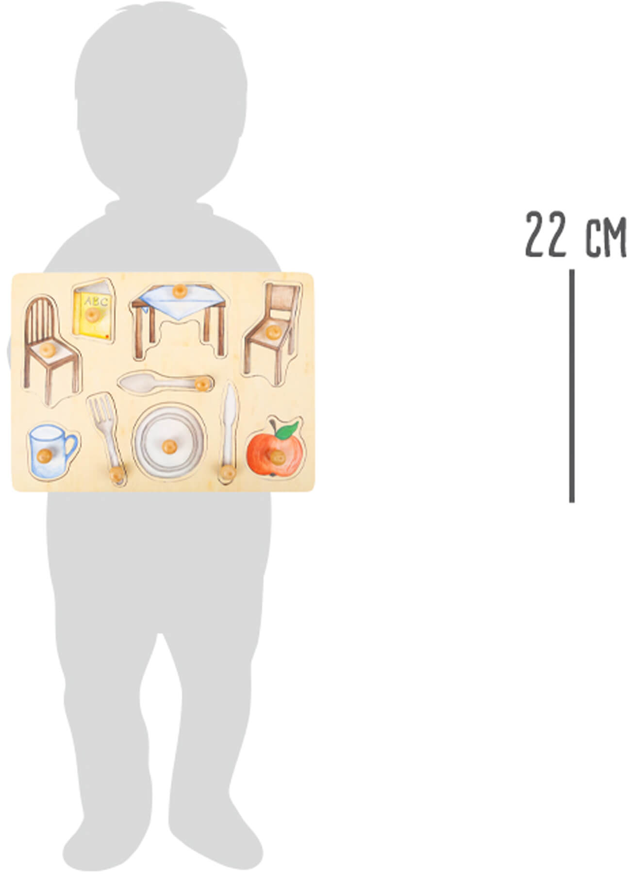 Setzpuzzle Alltagsgegenstände