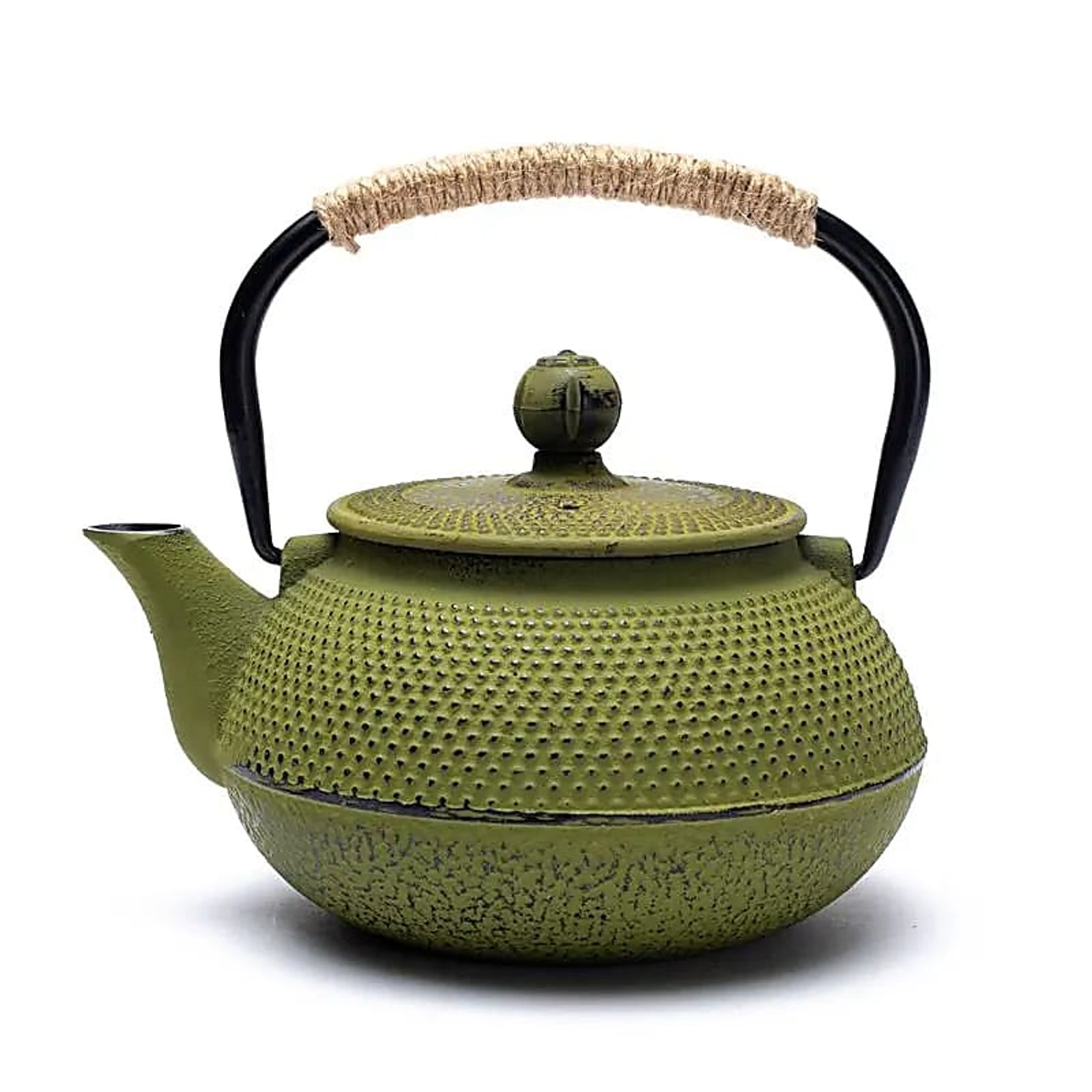 Tetsukyusu emaillierte Teekanne grün in japan. Stil -- 600 ml