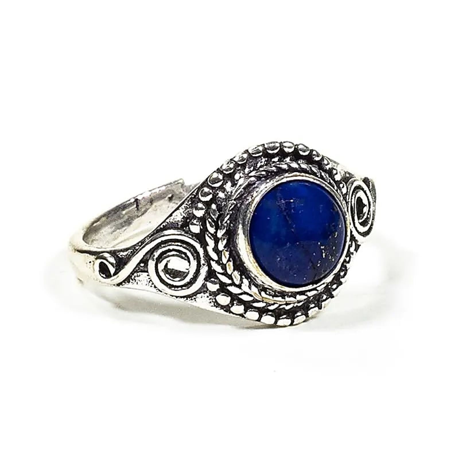 Ring mit Lapislazuli --1cm