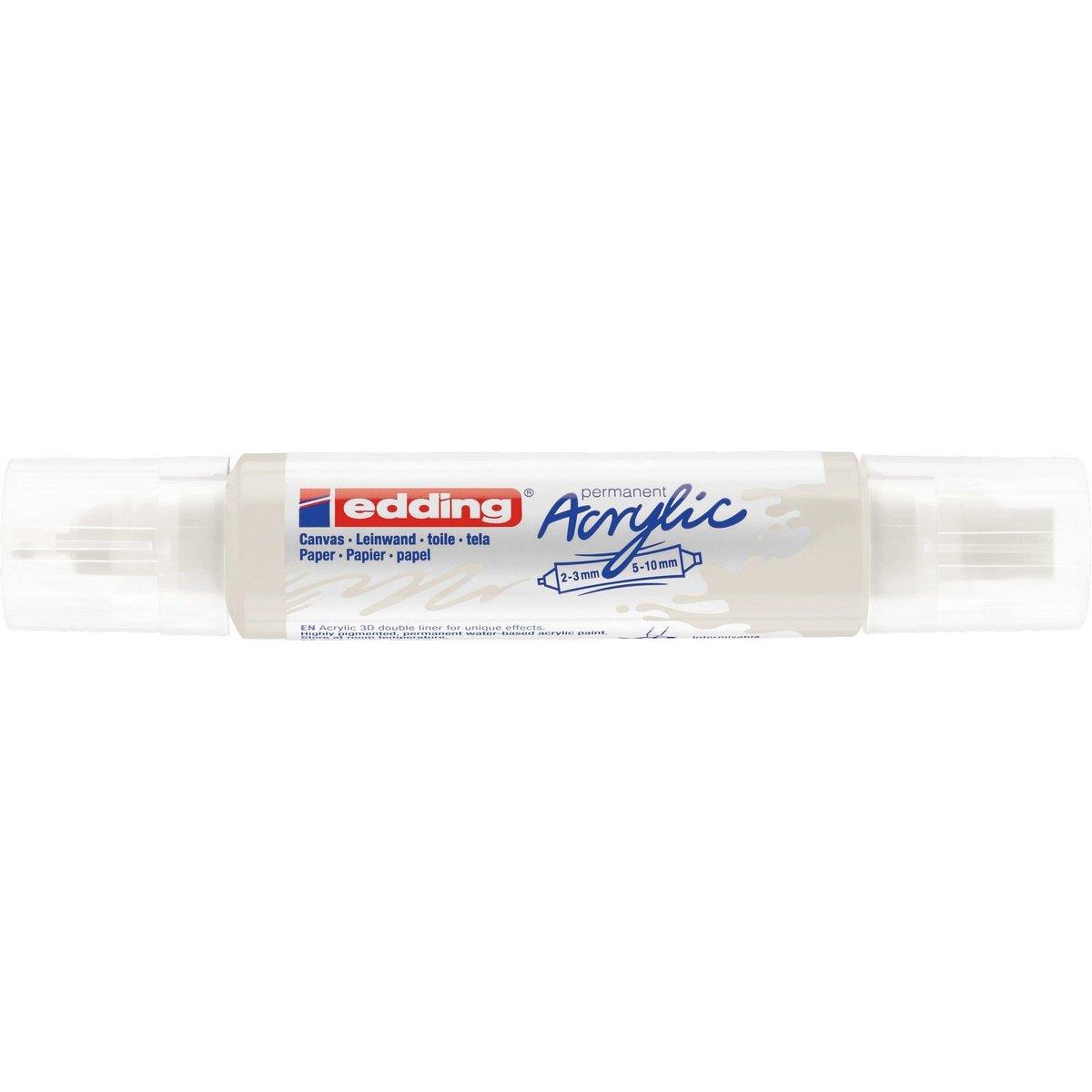 Edding 5000 | Acrylic 3D double liner Traffic white