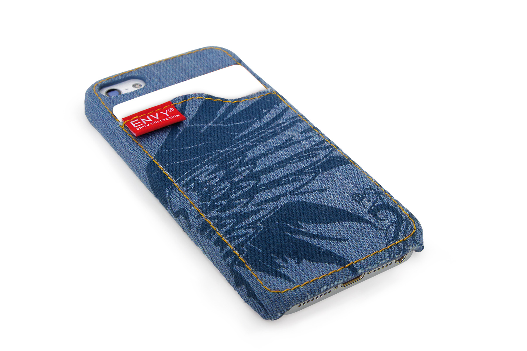 iPhone 5 Schutzhülle, Jeans, blau