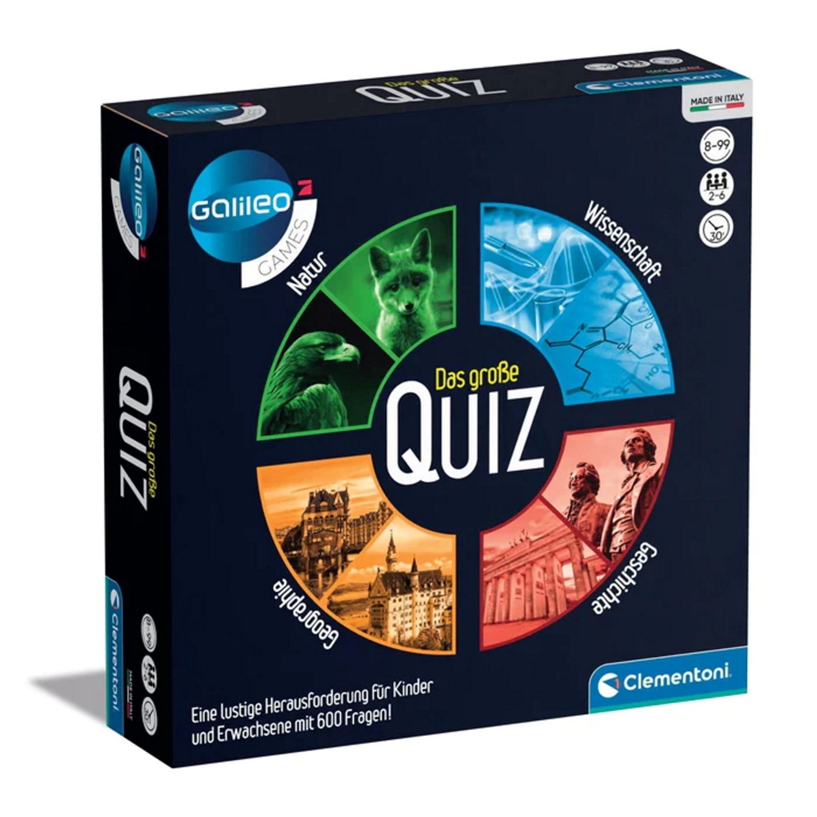 Clementoni 59301 - Galileo - Das große Quiz - Galileo Games