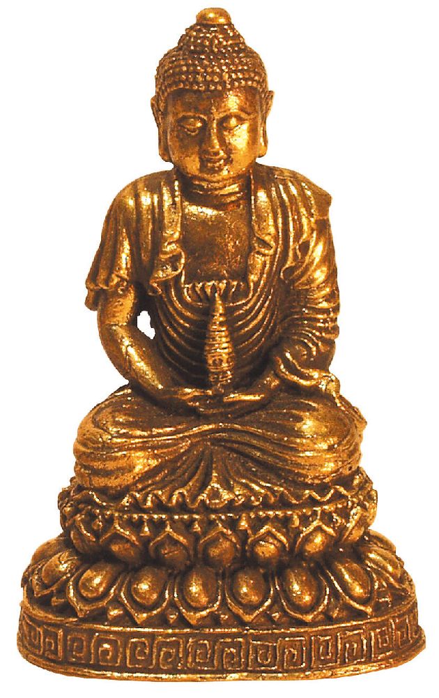"Buddha" Messing 6cm