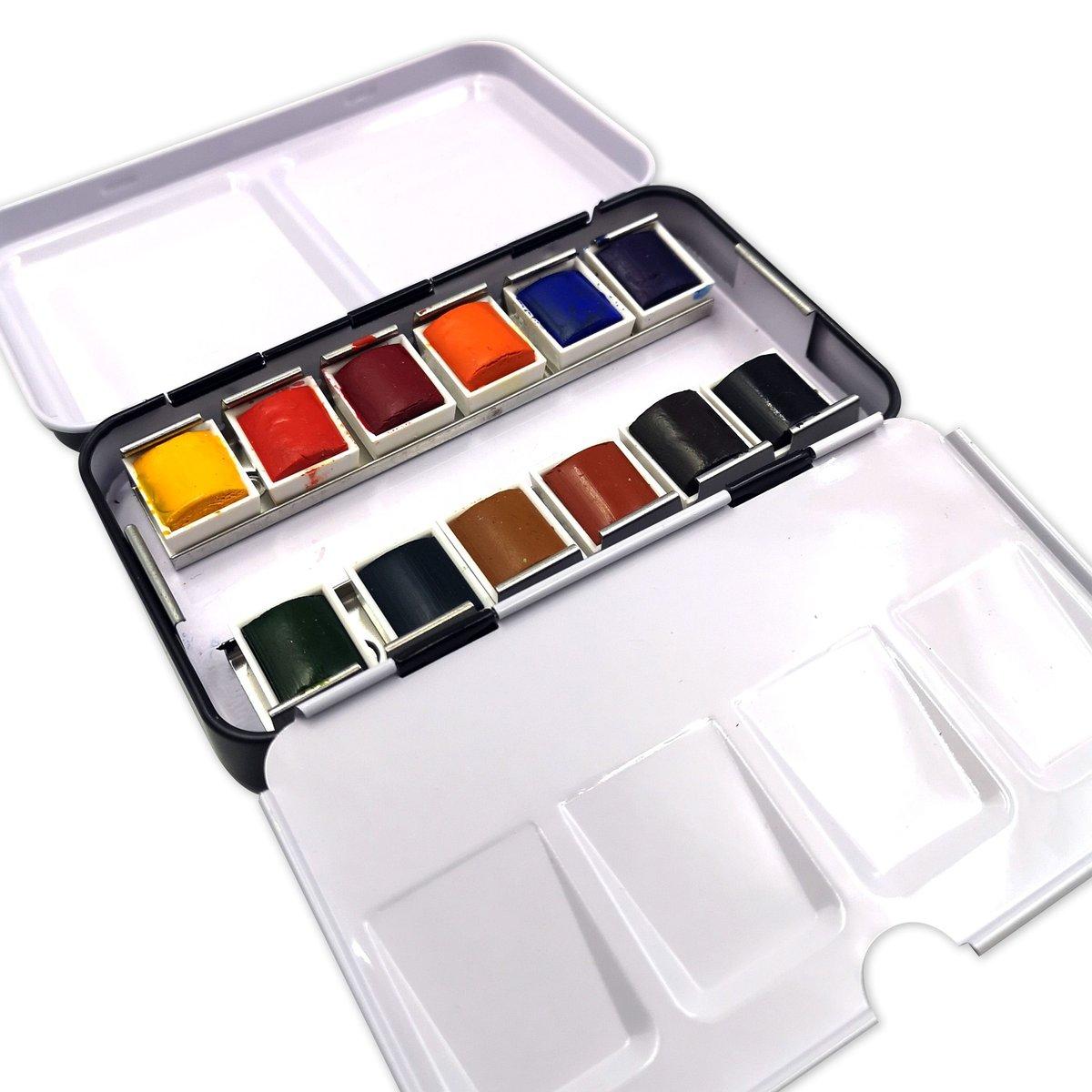 Vaessen Creative | Aquarellfarben Set Basis 12 Farben