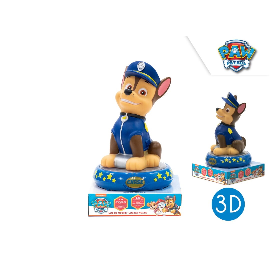 Paw Patrol - 3D Nachtlampe Chase