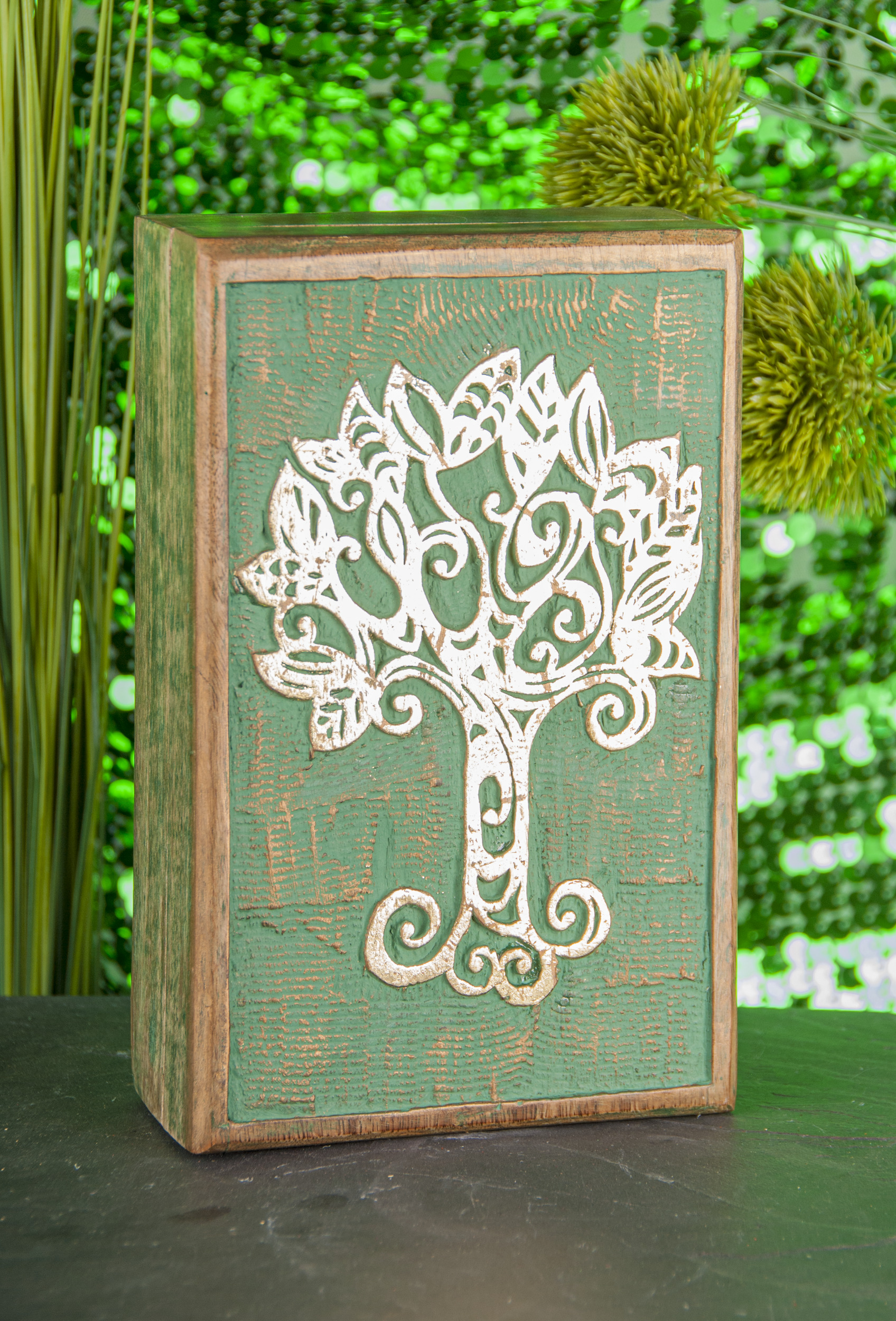 Keltischer Lebensbaum Holzbox