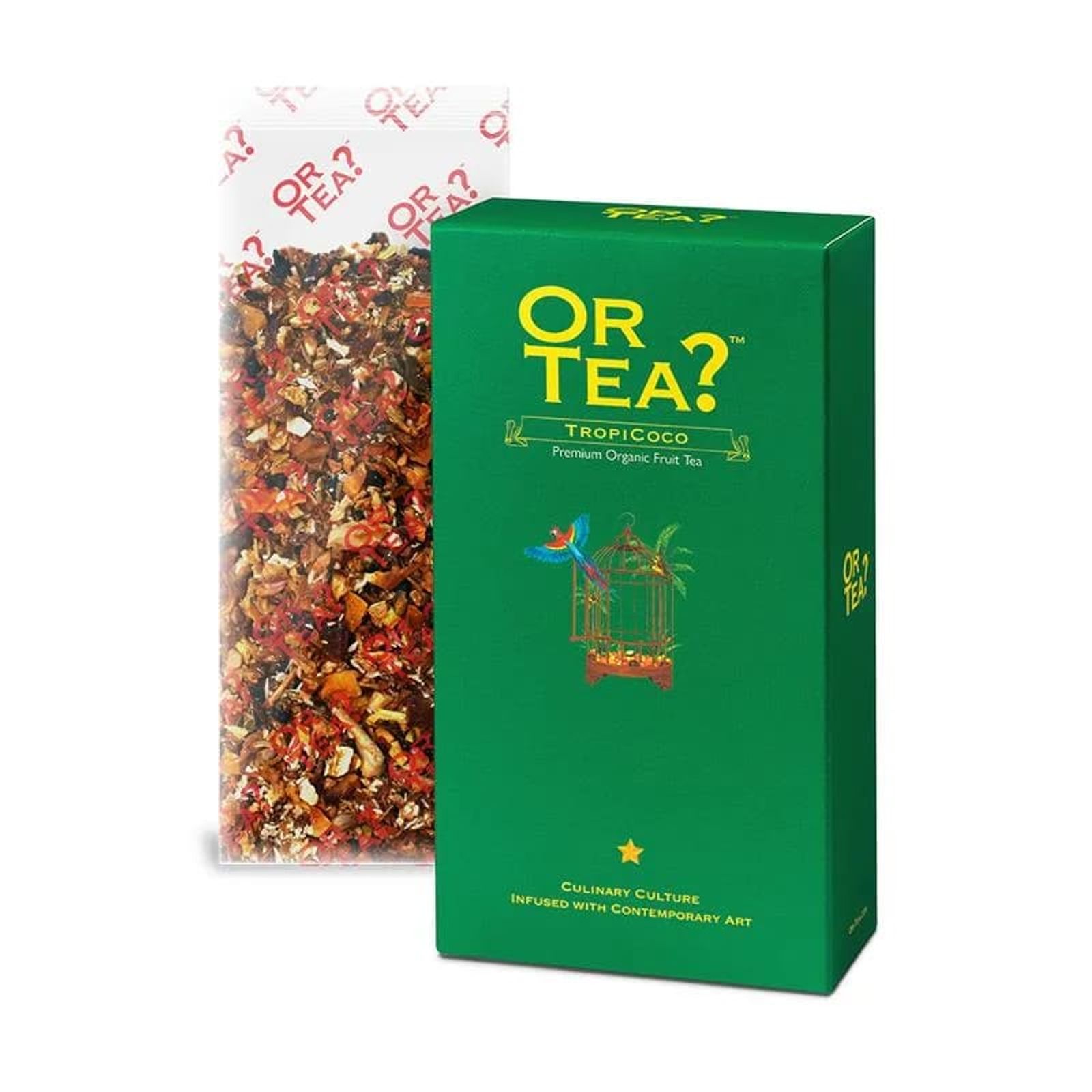 Or Tea? TropiCoco Fruchtiger Maté Tee BIO Nachfüllpack -- 100g