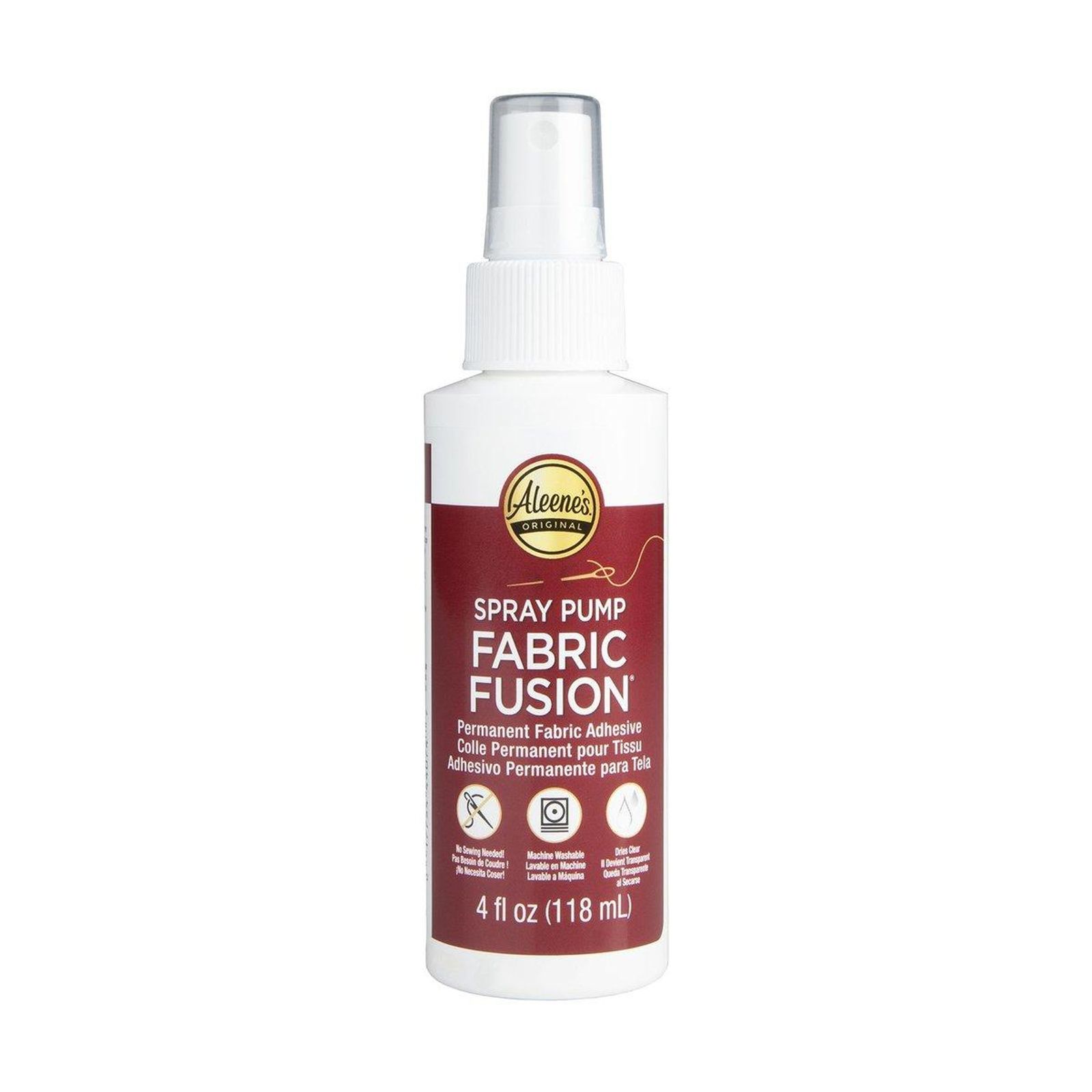 Aleene's | Fabric fusion glue permanent spray pump 118ml