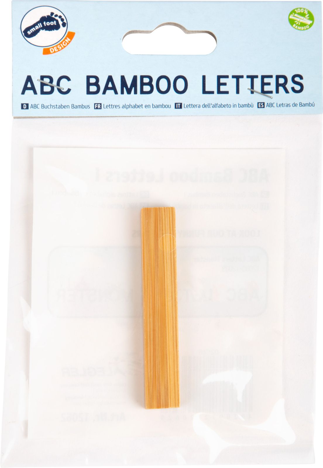 ABC Buchstaben Bambus I