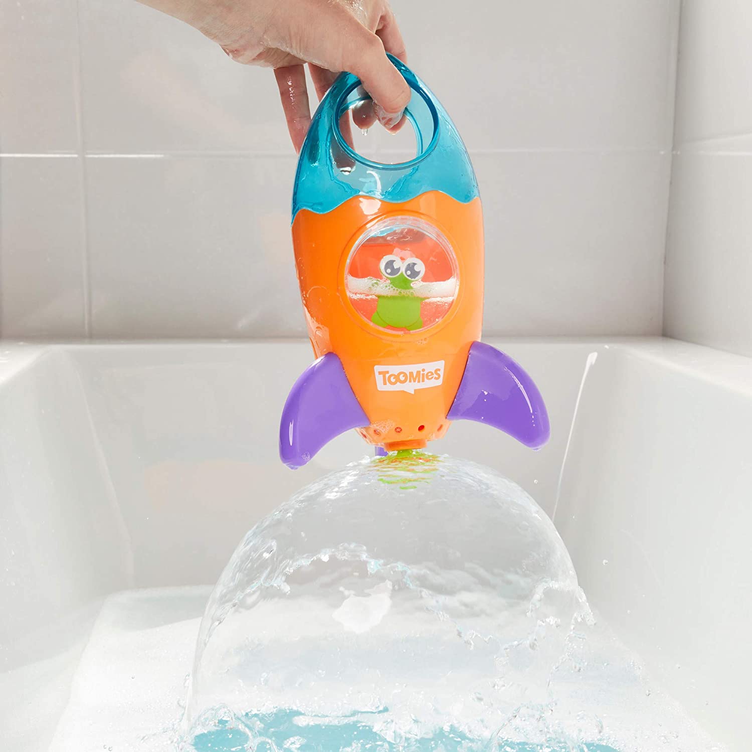 Tomy - Rocket Fountain Raketenfontäne Badespaß Wasserspielzeug