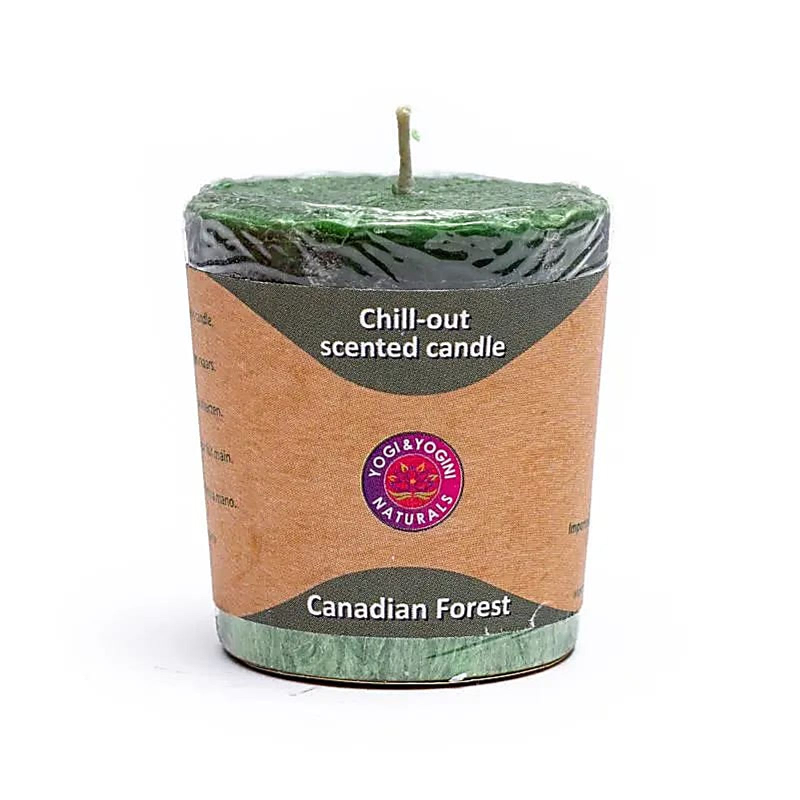 Chill-out Duftkerze 'Canadian Forest' Stearin -- 4.5x4 cm