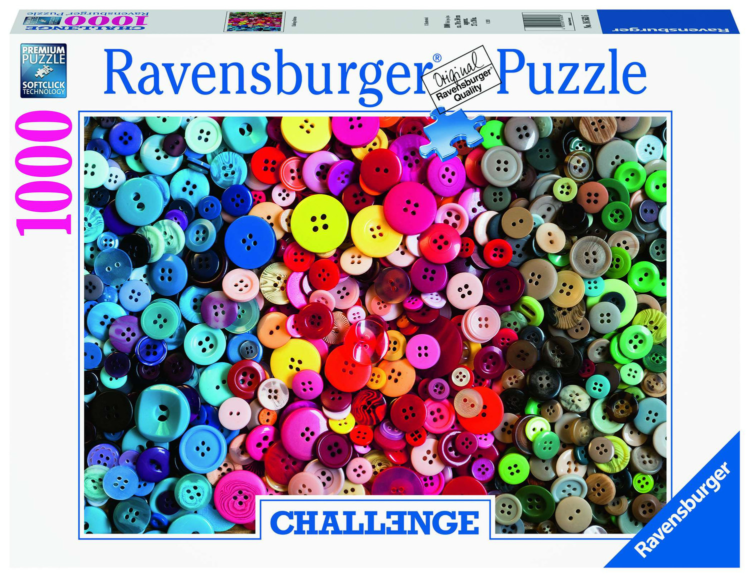 Challenge Buttons - Puzzle 1000 Teile