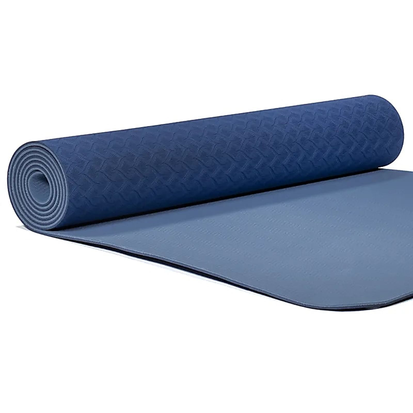 Yogi & Yogini Premium TPE Yogamatte blau