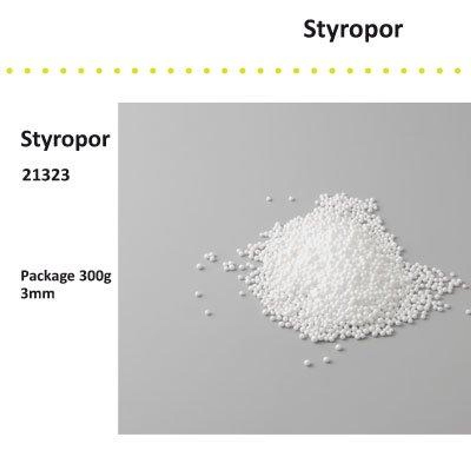 Vaessen Creative | Styropor-Kügelchen 0,3cm 300g