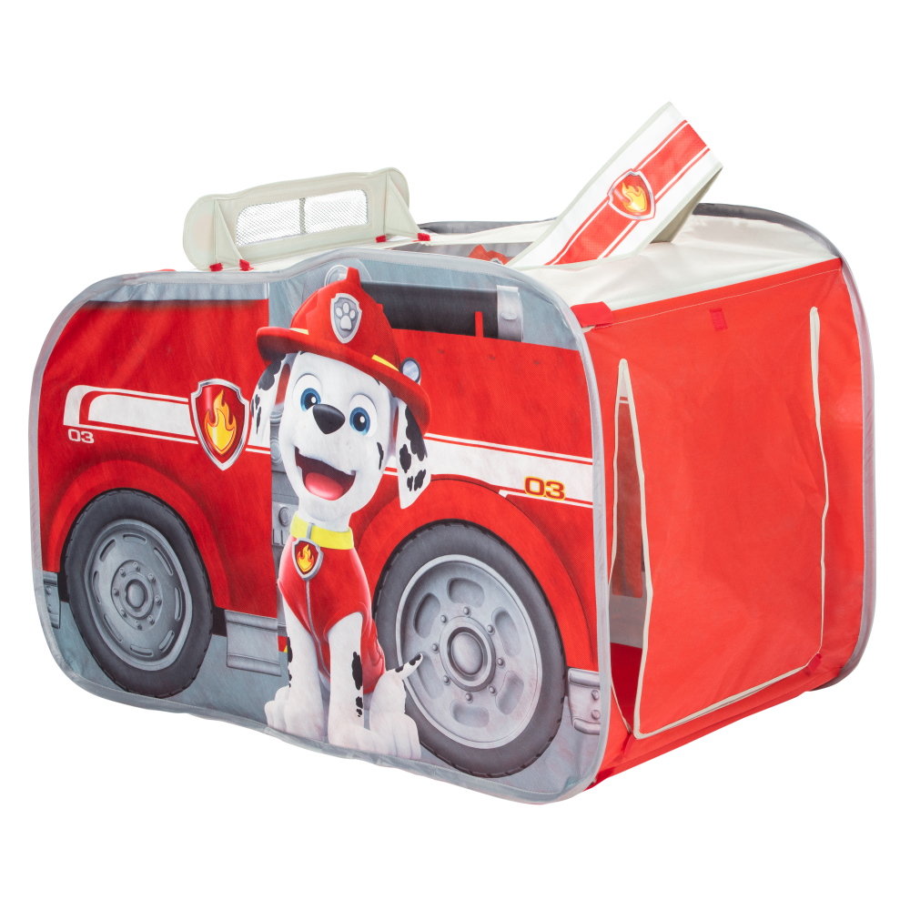 Paw Patrol: Pop-up-Spielzelt – Marshalls Feuerwehrauto