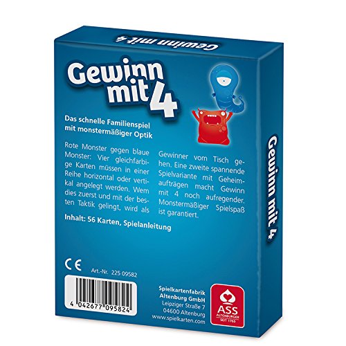 ASS Altenburger 22509582 - Gewinn mit 4, Spiel