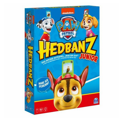 Spin Master 38777 - Paw Patrol Heabanz Junior: Das witzige Ratespiel