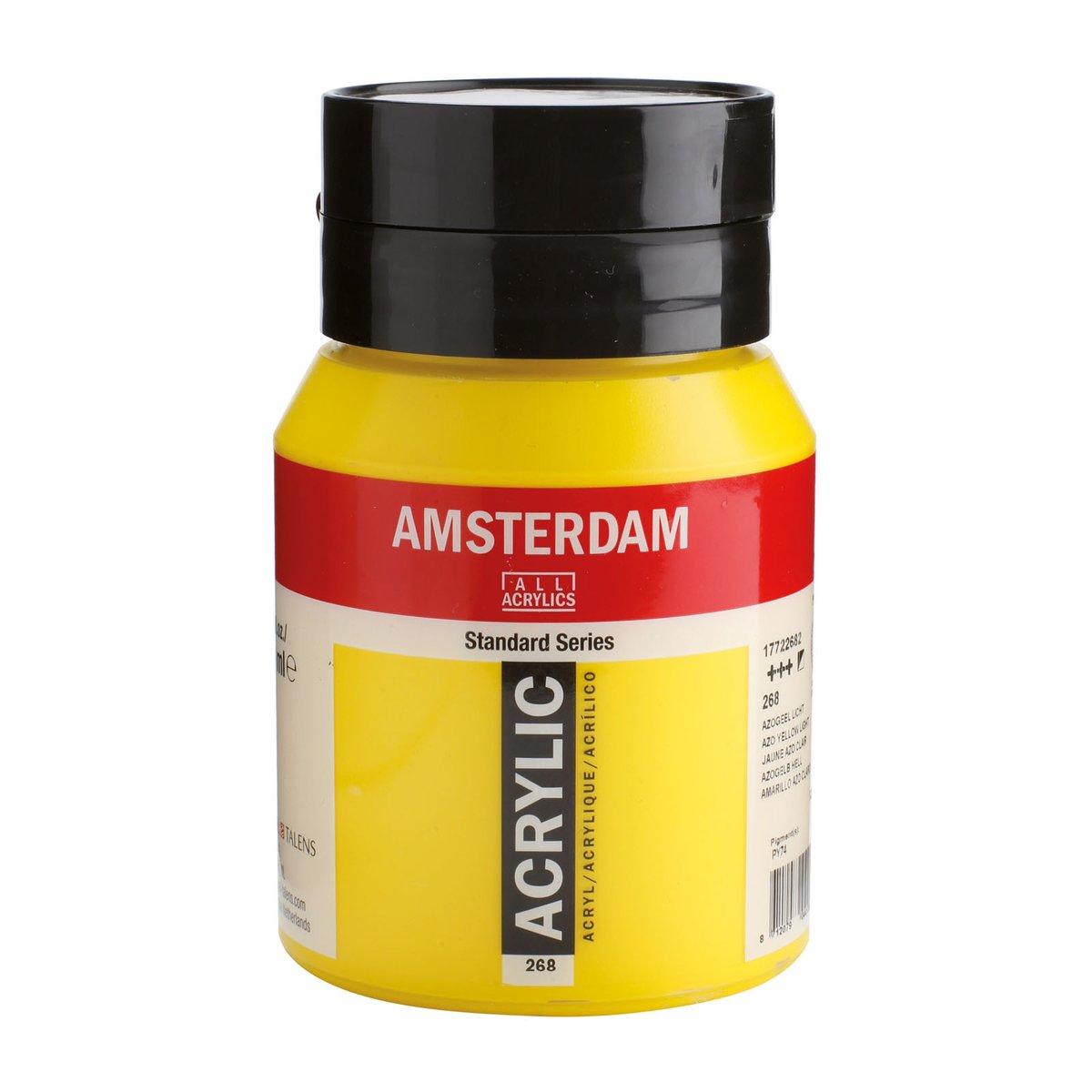 Amsterdam | Acrylfarbe 500ml Azogelb hell